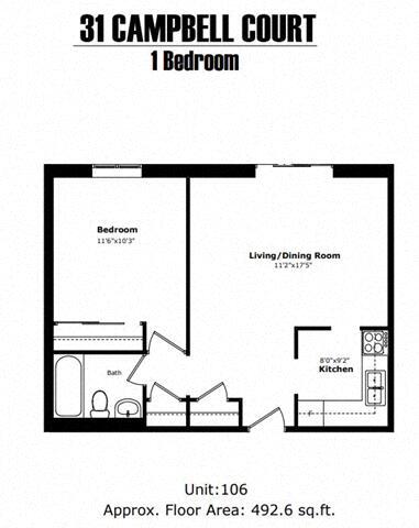 Plan d'étage - The Mayfair