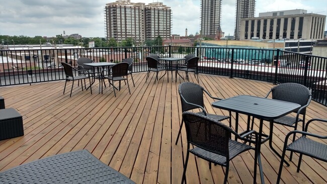 rooftop deck - 829 N Pennsylvania St