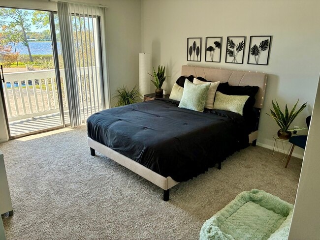 Two Bed One Bath Master Bedroom - Island Pointe