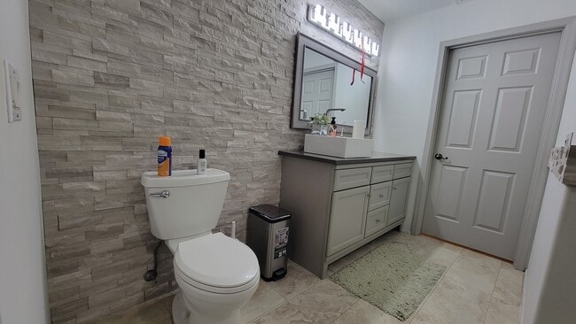 Bathroom with a glass shower - 7042 S Parsnip Ln