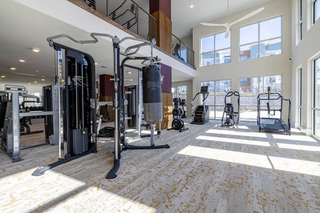 Expansive High-Endurance Fitness Center with Cardio, Cross-fit, Resistance & Free Weights - Cendana Olathe