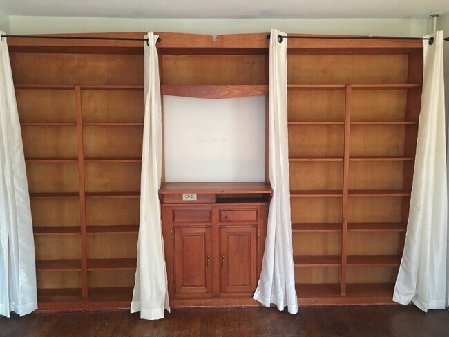 Bedroom Built-In Shelves - 1 Brightside Ave