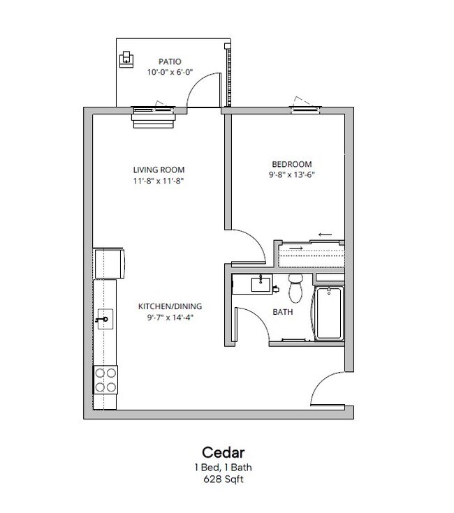 Plano de planta - Stratus Village