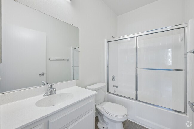2BR, 2BA - 1090SF - Second Bathroom - Northpoint Apartments at CSUN