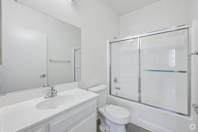 2BR, 2BA - 1090SF - Second Bathroom - Northpoint Apartments at CSUN