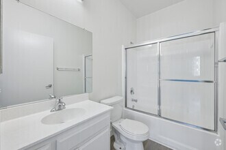 2BR, 2BA - 1090SF - Second Bathroom - Northpoint Apartments at CSUN