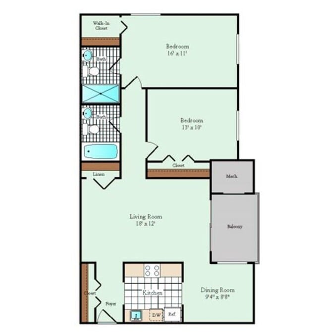 Foto del interior - Mallard Courts Apartments