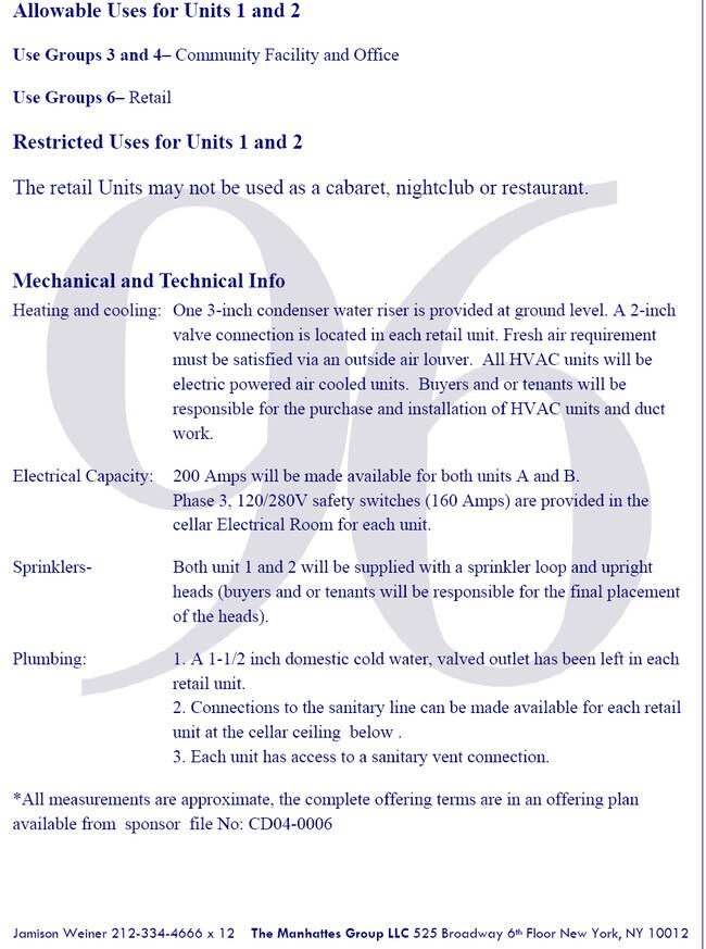 Brochure - 1380 Madison Ave