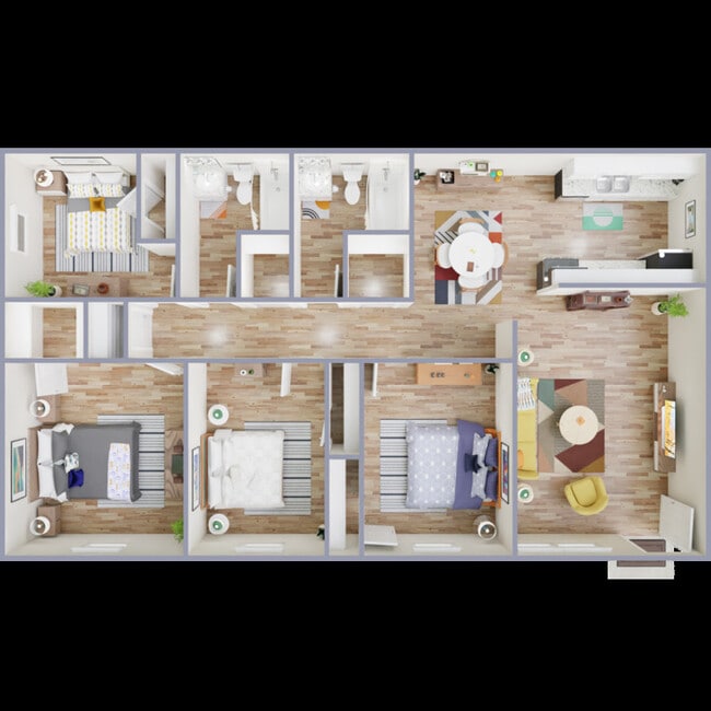 Cottonwood Park Village Apartments 575 W Dickey Rd Grand Prairie, TX