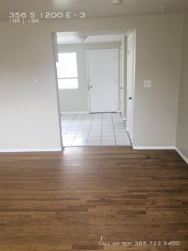 Foto del edificio - 356 S 1200 E