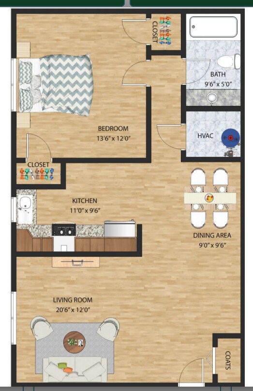 Interior Photo - Brookbend Apartments