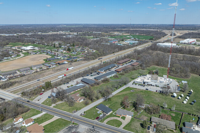 Aerial Context Image - Raintree Apartments
