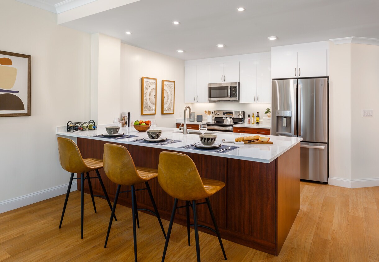 The Franklin at Hancock Village Apartments in Brookline, MA