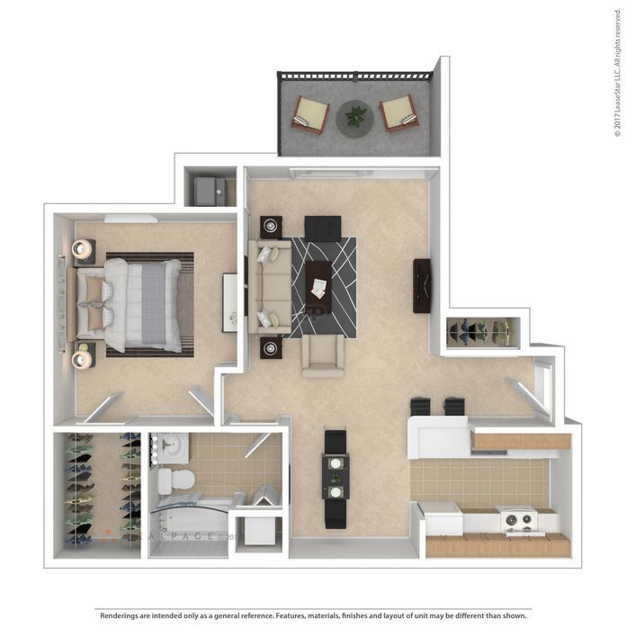 Sutton Crossings – One Bedroom Traditional
