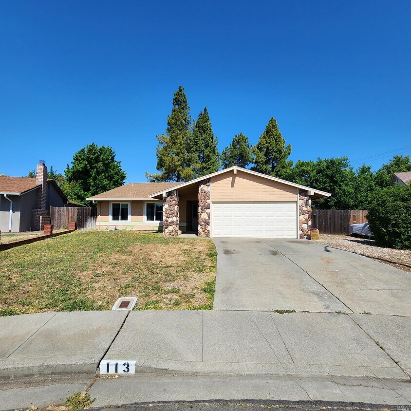 113 Jennifer Ln, Vacaville, CA 95687 House for Rent in Vacaville, CA