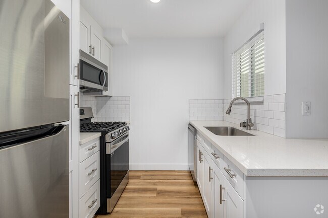 1 dormitorio, 1 baño - 613 pies cuadrados - Cocina - The Palms on Midvale