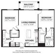B3 2 Bed 2 Bath