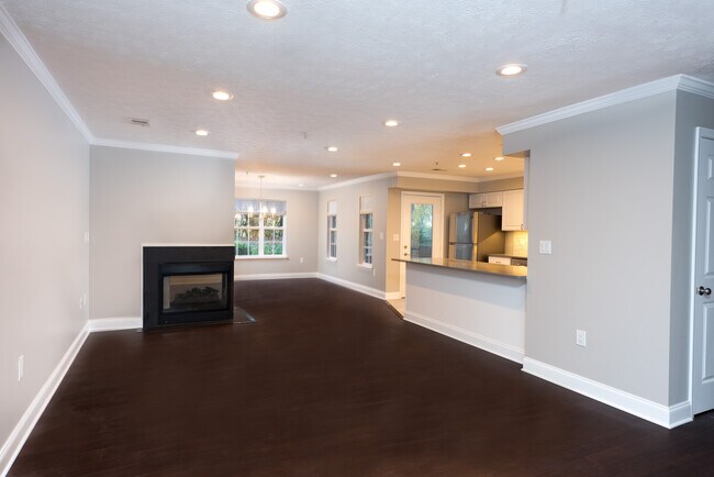 View from front door - accessed from interior of building - 633 Admiral Dr