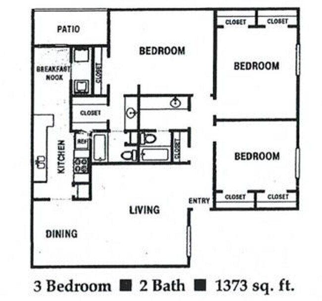 Foto del edificio - 3 bedroom / 2 bathroom - 1st floor condo