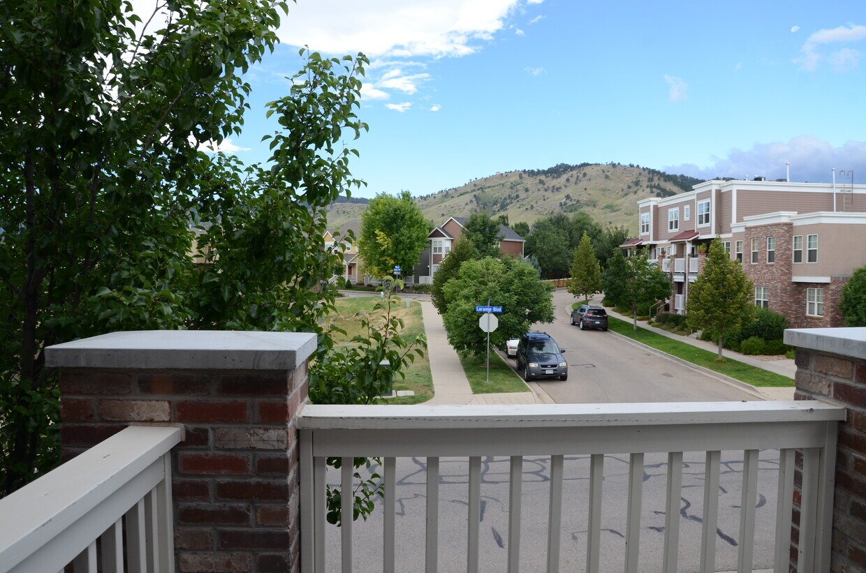 View from Balcony - 1021 Laramie Blvd