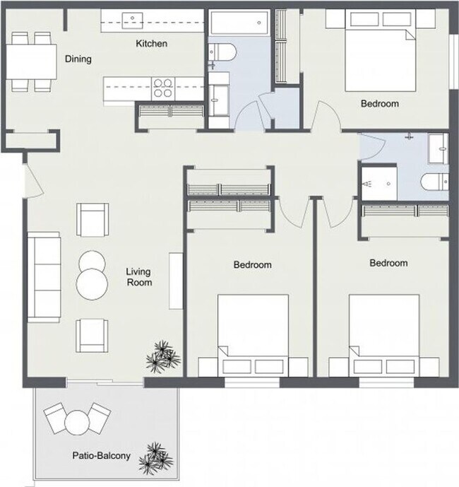 Foto del edificio - $1,575 | 3 Bedroom, 2 Bathroom Condo | Cat Friendly | Available for August 1st, 2026 Move In!