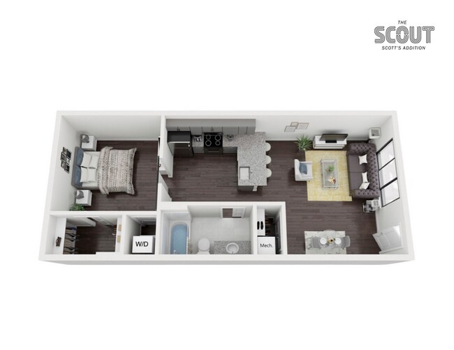 Interior Photo - The Scout Scotts Addition