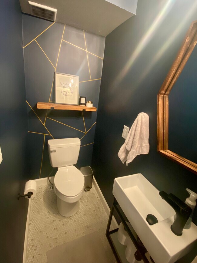 New downstairs half bathroom - 4936 Troostwood Rd
