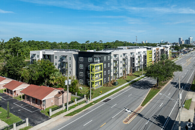 Aerial Photo - Lofts at San Marco East