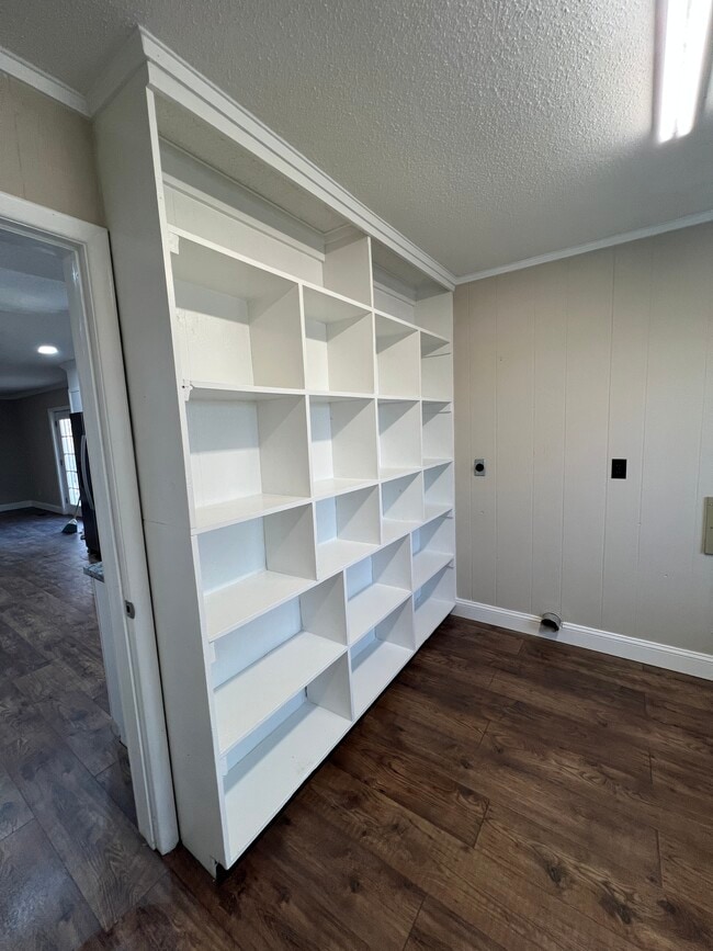 Laundry/Pantry with shelving - 4482 Grace Chapel Rd