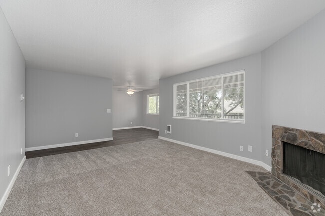 2BR, 1BA - 973SF - Living Room - Conestoga Park I