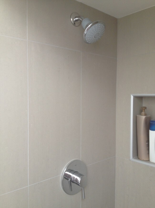 master shower w/ Grohe fixtures - 203 Gull St