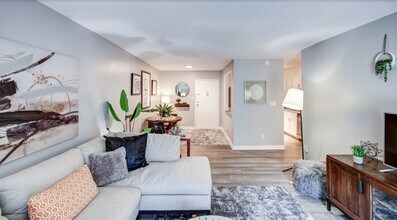 Model Living Area - Sterling Glenwood Apartments