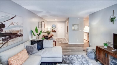 Model Living Area - Sterling Glenwood Apartments