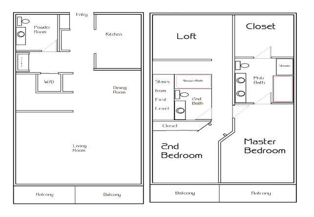 Casa adosada con loft_2B 2B_1714 sf.png - The Onyx