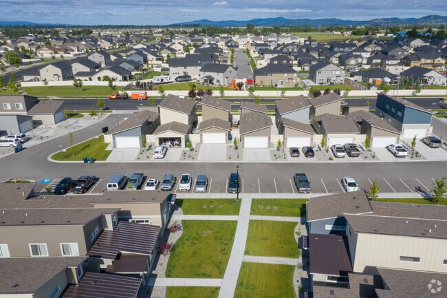 Aerial Photo - Cottages at Tullamore