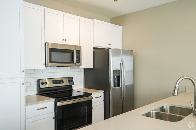 Studio - 600SF - Kitchen - Hillman Commons Lofts