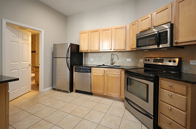 Beautifully Updated Model Suite - Kitchen - The Residences at 668