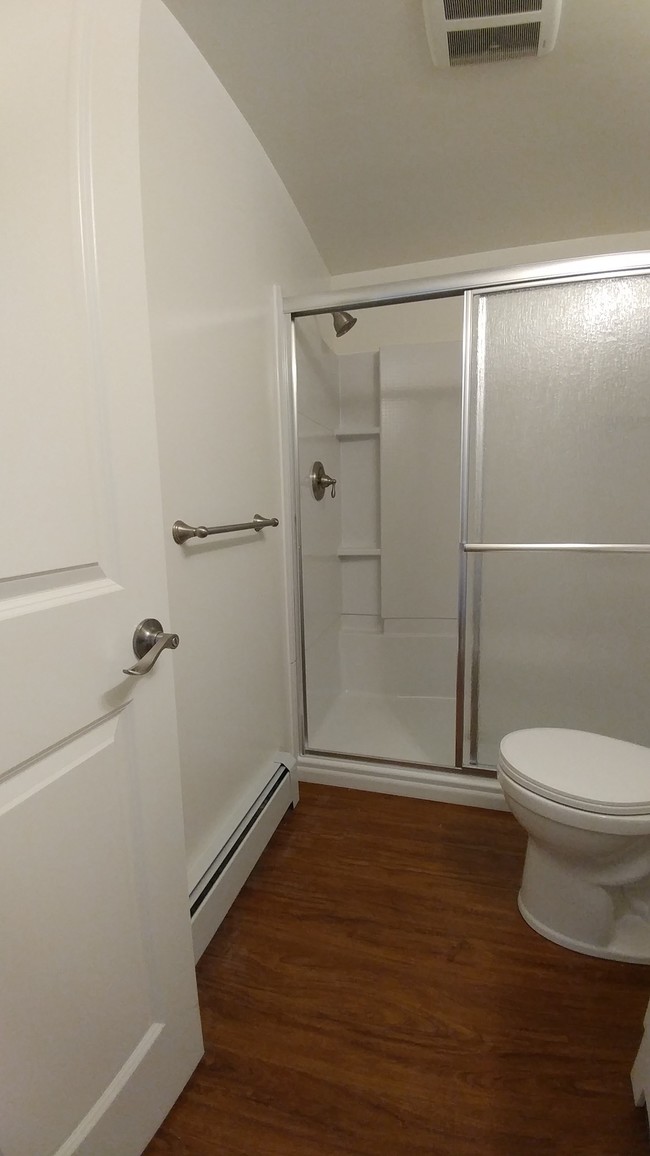 Remodeled Bathroom - Clayton Village Apartments