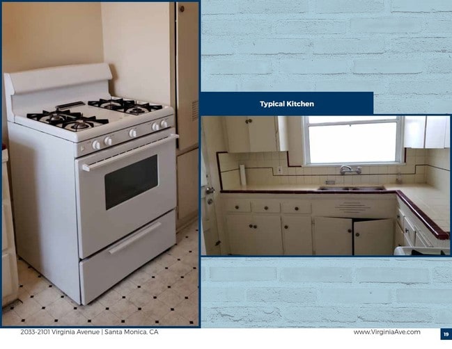 Typical Kitchen - 2033-2101 Virginia Ave
