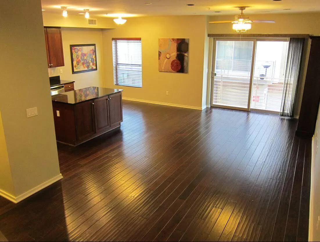 Living room, dining room - 526 W 1st St