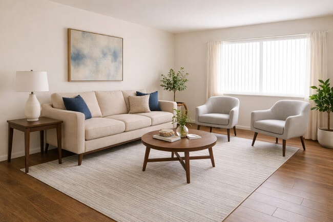 Sala de estar - Grenadier Village Apartments