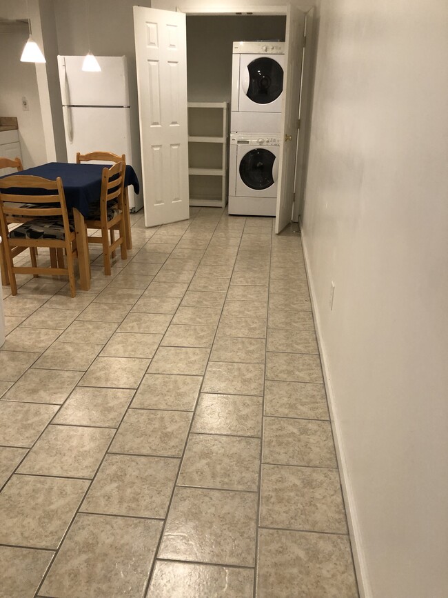 The entire kitchen floor is beautiful ceramic tile including the bathroom - 22572 Dunleigh Dr