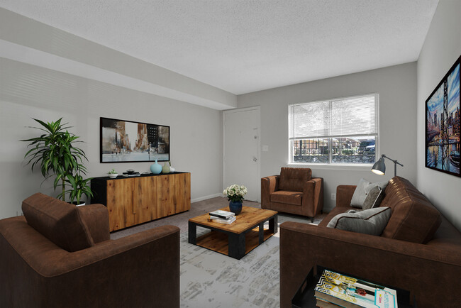 Living Room - Appletree Townhomes 2328 Campbellton Rd SW