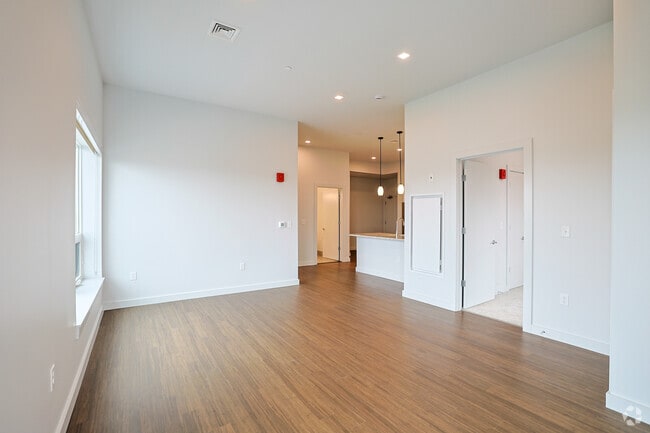 2BR, 1BA - 940SF - Living Room - 45 E. Central St.