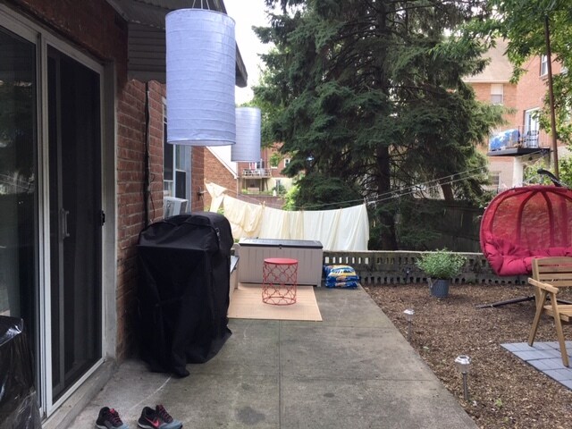 Patio for grilling - 5925 Post Rd