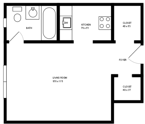 Plano de planta - Melwood Manor