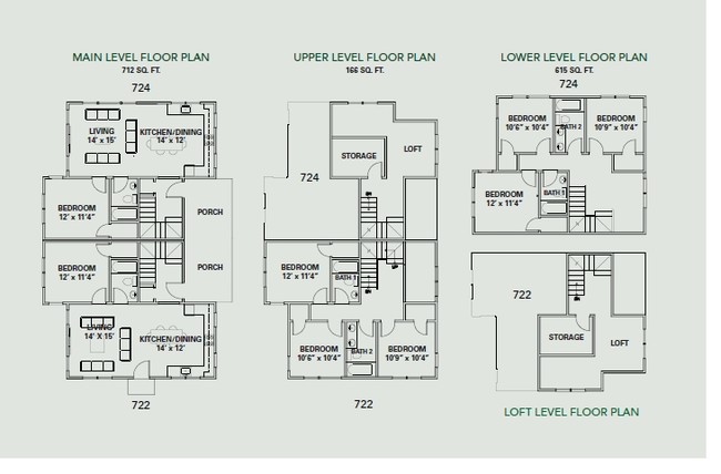 Floorplan - 703-732 N Columbia St