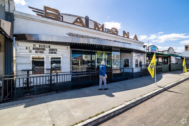 Ramona Main Stage hosts meetings, concerts, and other shows along Main Street.