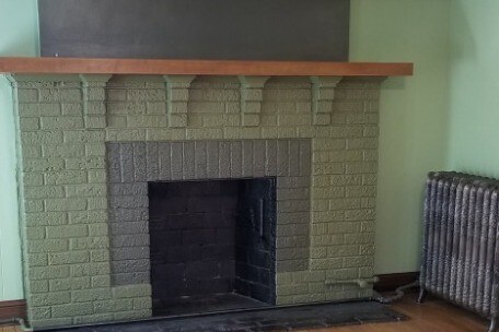Fireplace - 4106 Queen Ave S