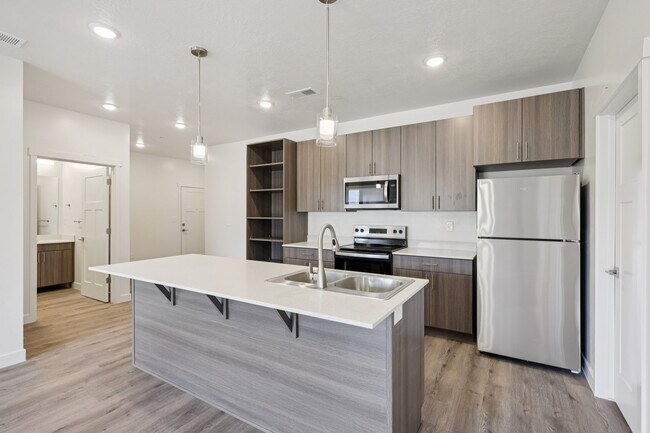 Cocina de dos habitaciones - River Meadows Apartments